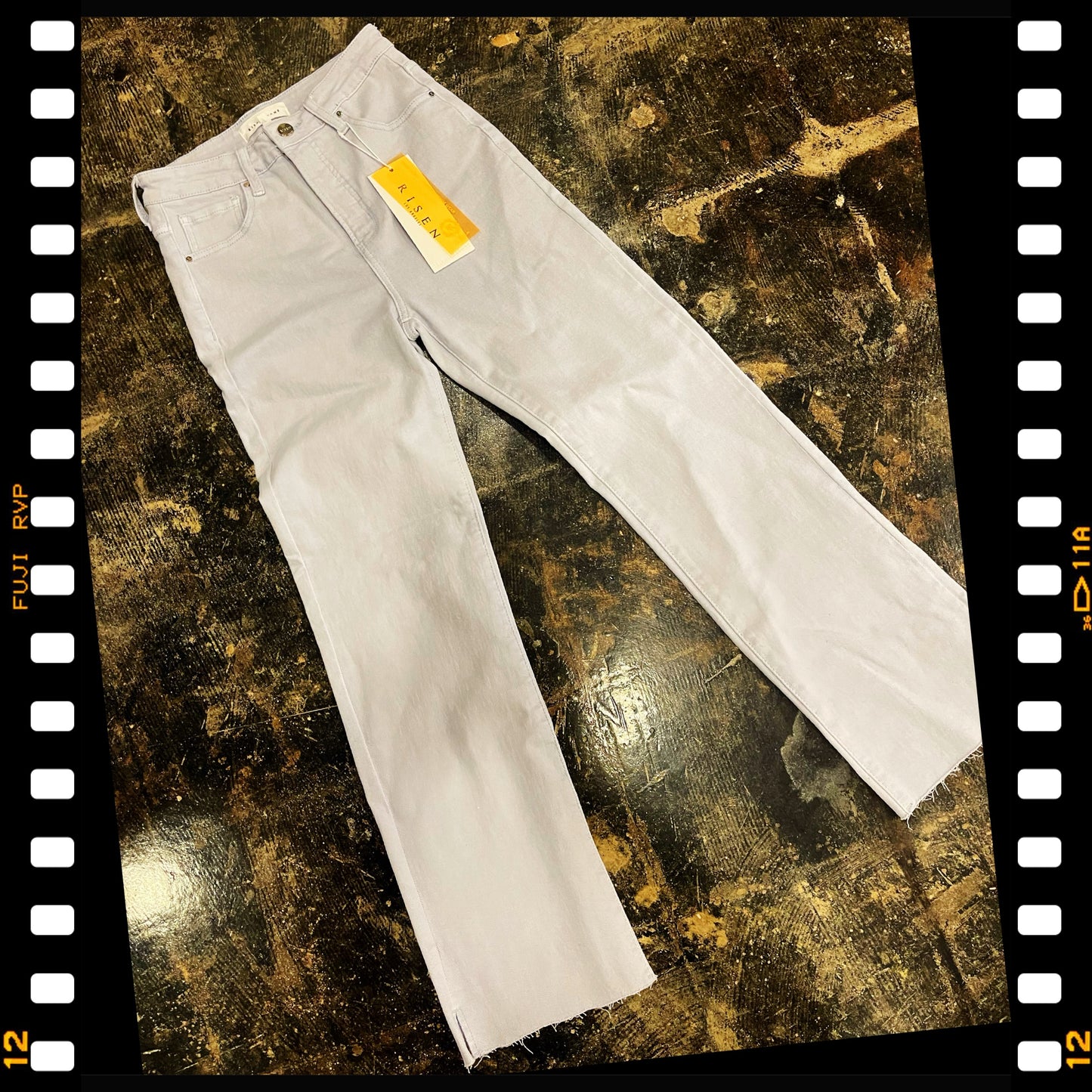 Ice Blue Risen Jeans