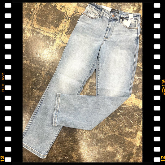 Judy Blue Vintage Straights-Blue