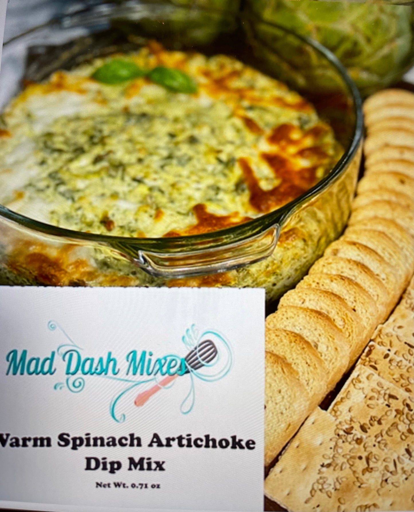 Warm Spinach Artichoke Dip